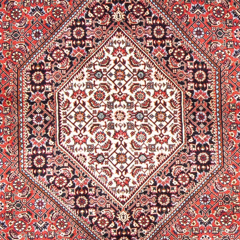 Tapis persan - Bidjar - 179 x 111 cm - rouge clair