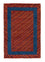 Tapis Gabbeh - Loribaft Persan - 157 x 104 cm - rouge