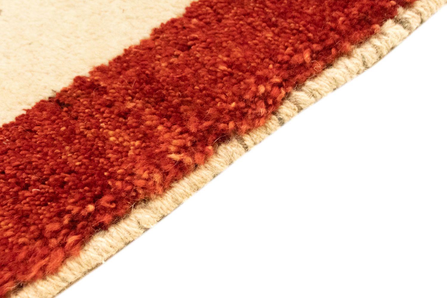 Tapis Gabbeh - Persan - 125 x 83 cm - beige
