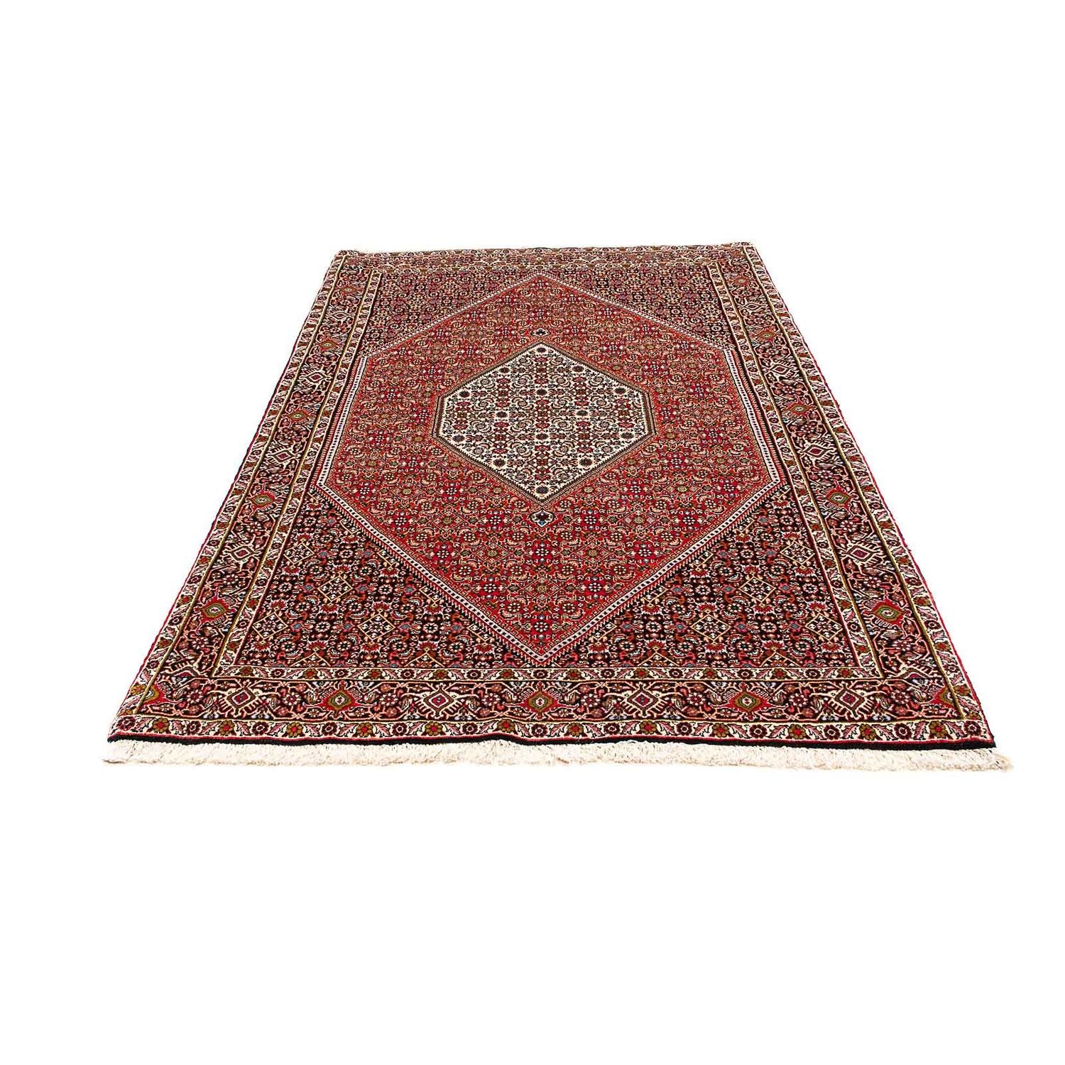 Tapis persan - Bidjar - 225 x 136 cm - rouge