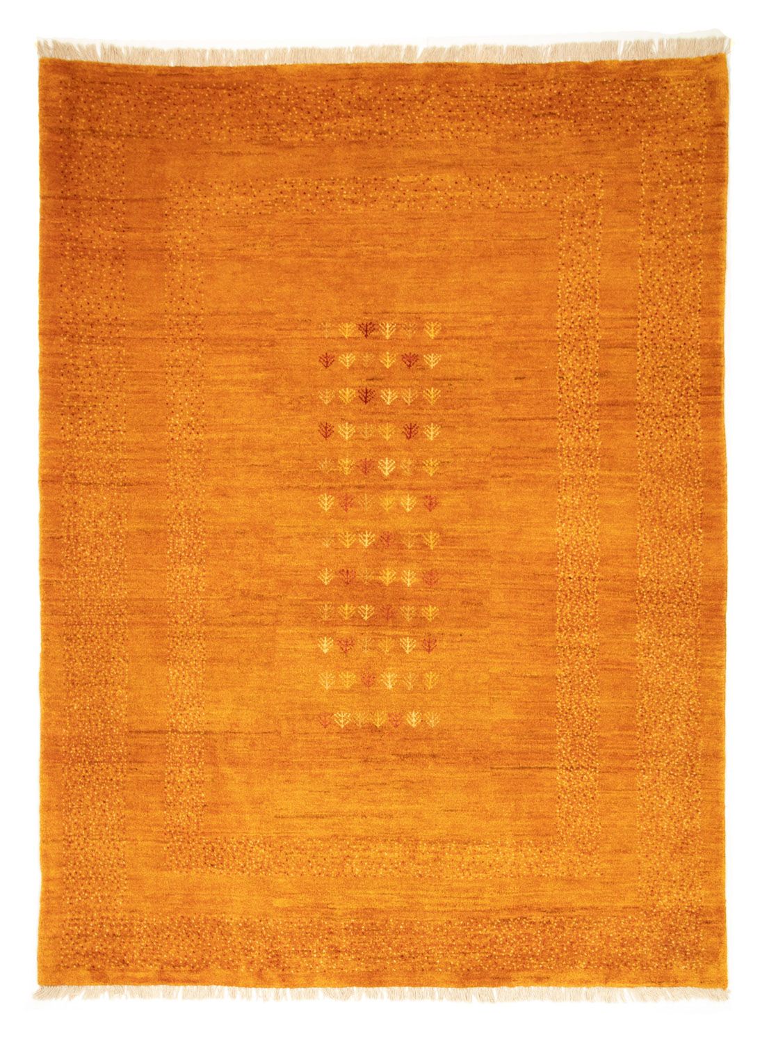 Tapis Gabbeh - Persan - 230 x 175 cm - orange