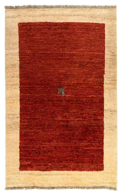 Tapis Gabbeh - Persan - 127 x 79 cm - rouge