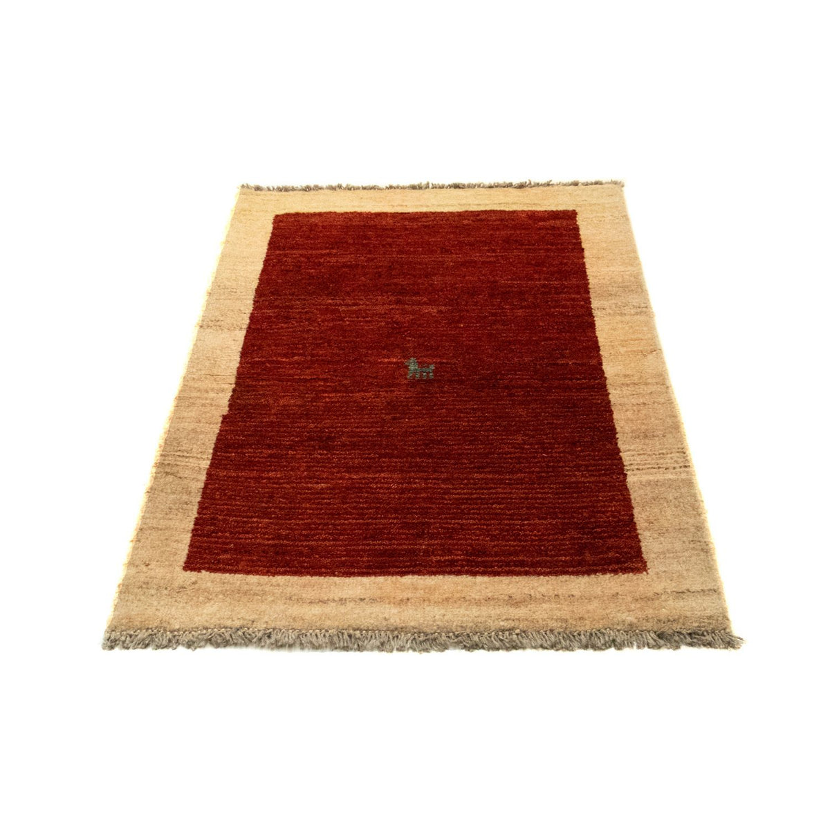 Tapis Gabbeh - Persan - 127 x 79 cm - rouge