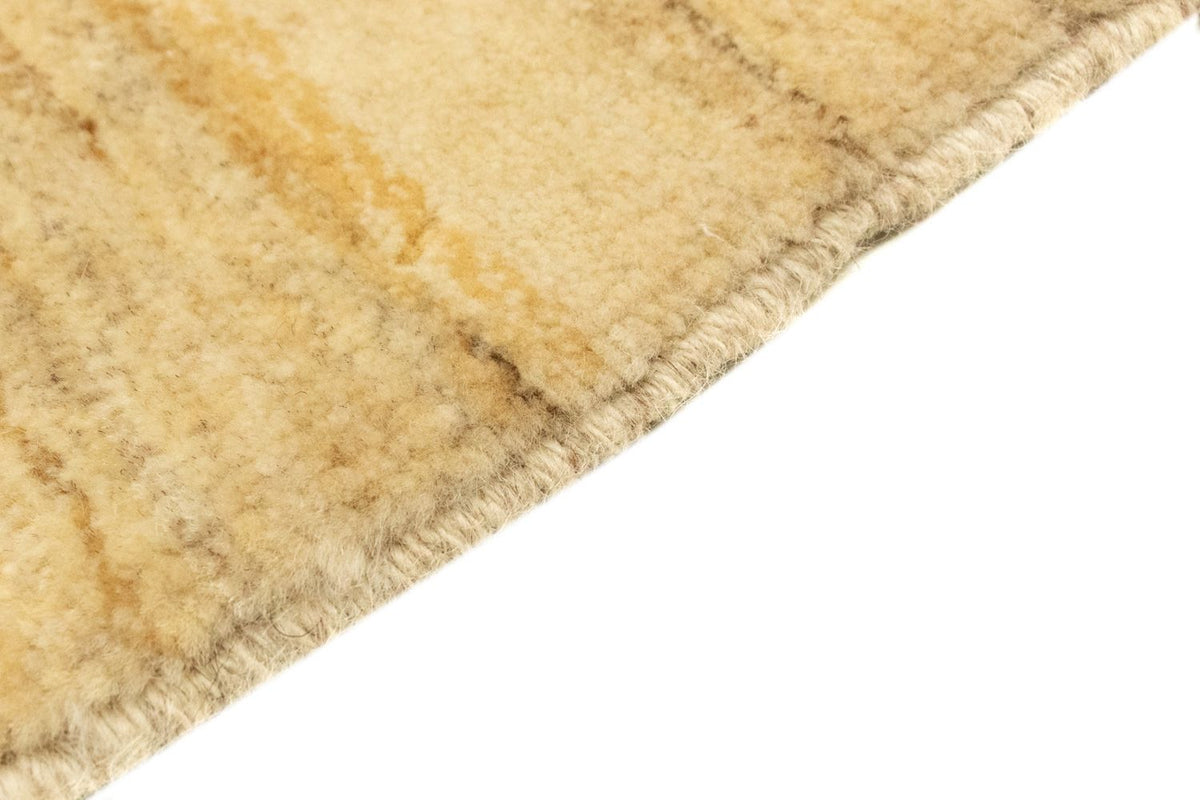 Tapis Gabbeh - Persan carré  - 102 x 100 cm - beige