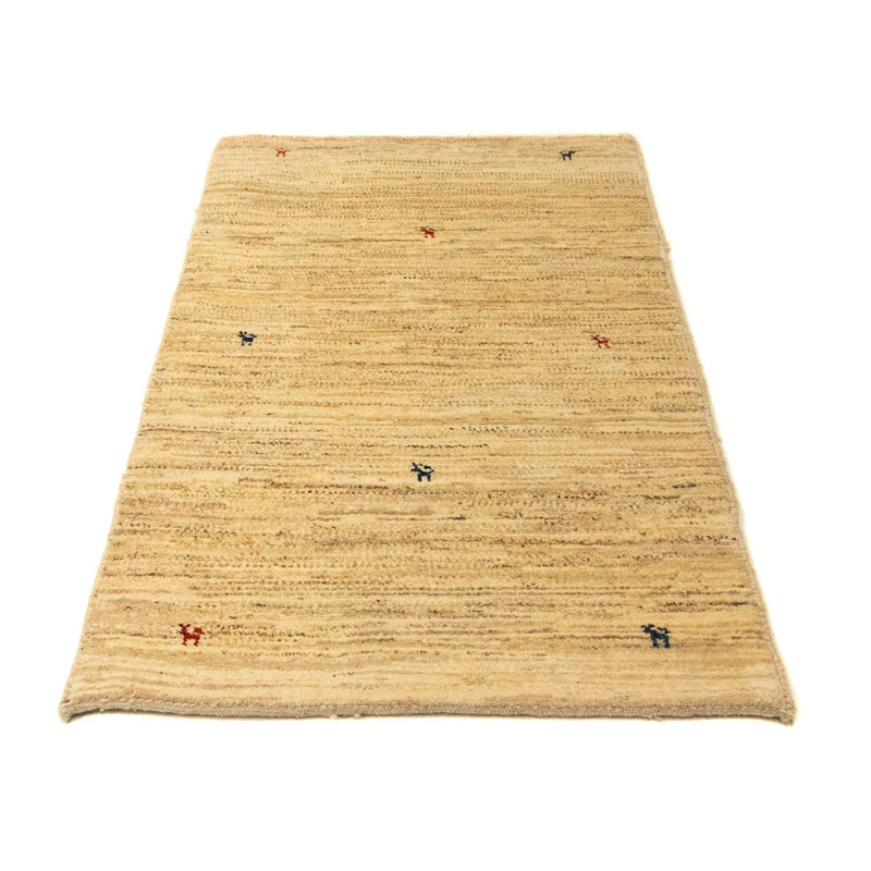 Tapis Gabbeh - Persan - 135 x 78 cm - beige