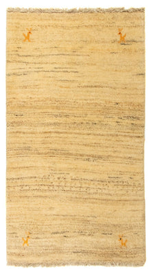 Tapis Gabbeh - Persan - 124 x 68 cm - beige