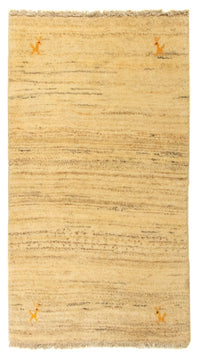 Tapis Gabbeh - Persan - 124 x 68 cm - beige