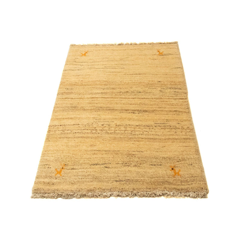 Tapis Gabbeh - Persan - 124 x 68 cm - beige