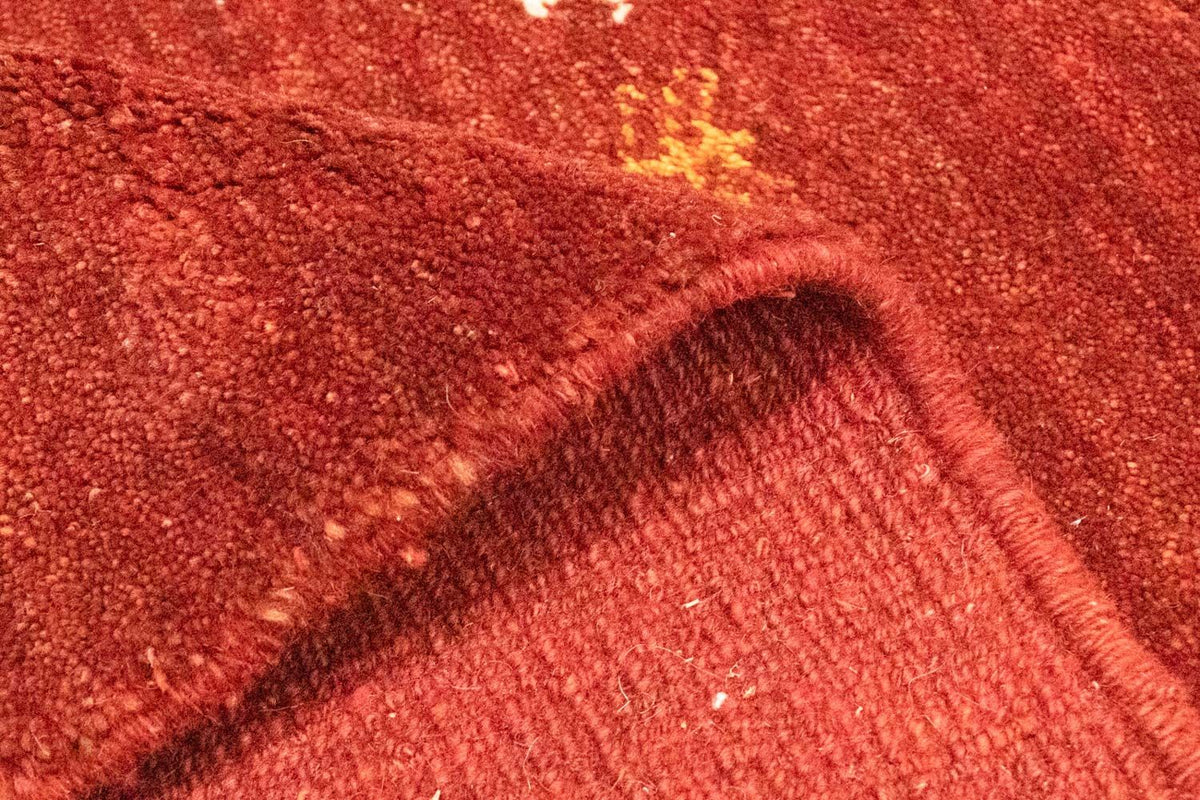 Tapis Gabbeh - Persan - 128 x 82 cm - rouge