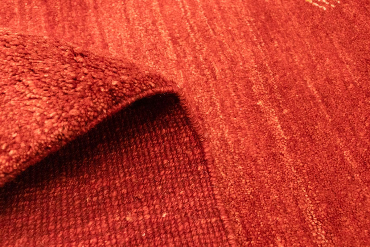 Tapis Gabbeh - Persan - 133 x 76 cm - rouge