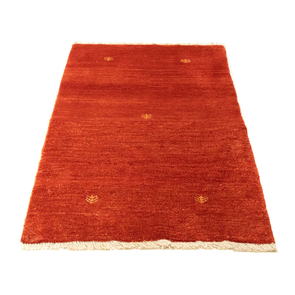 Tapis Gabbeh - Persan - 133 x 76 cm - rouge