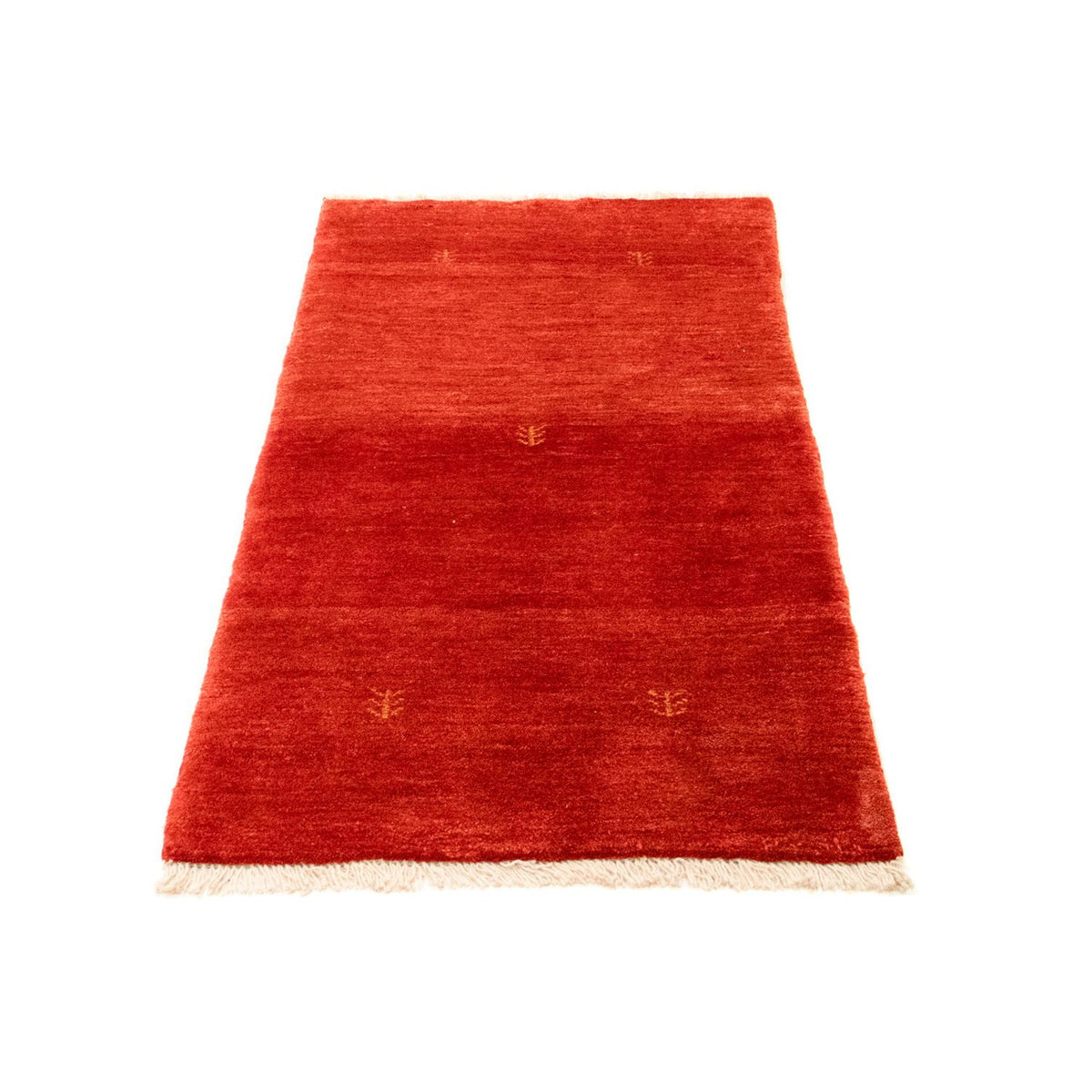 Tapis Gabbeh - Persan - 138 x 67 cm - rouge