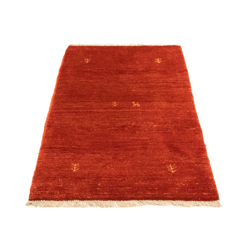 Tapis Gabbeh - Persan - 135 x 74 cm - rouge