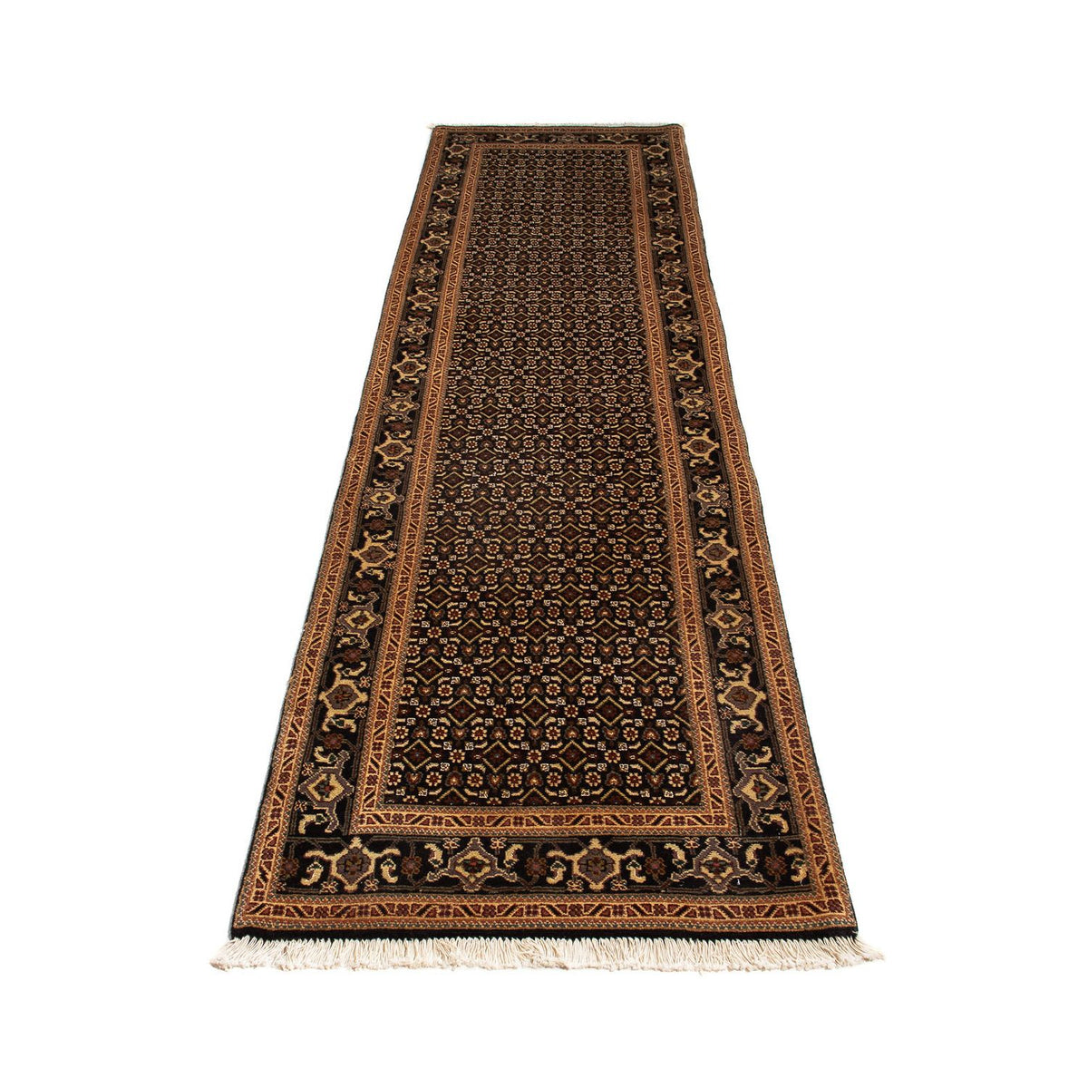 Tapis de couloir Tapis persan - Tabriz - 292 x 68 cm - multicolore