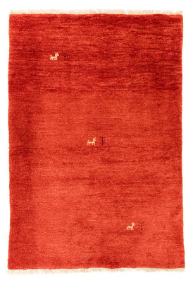 Tapis Gabbeh - Persan - 131 x 86 cm - rouge