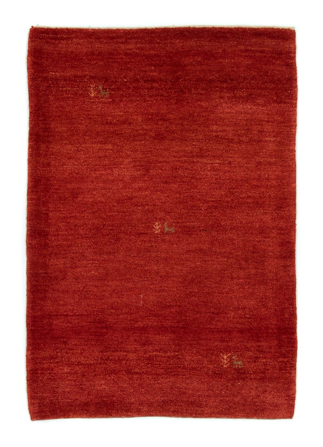 Tapis Gabbeh - Persan - 150 x 103 cm - rouge
