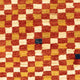 Tapis Gabbeh - Persan - 140 x 72 cm - rouille
