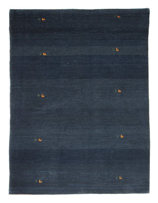 Tapis Gabbeh - Persan - 227 x 175 cm - bleu foncé