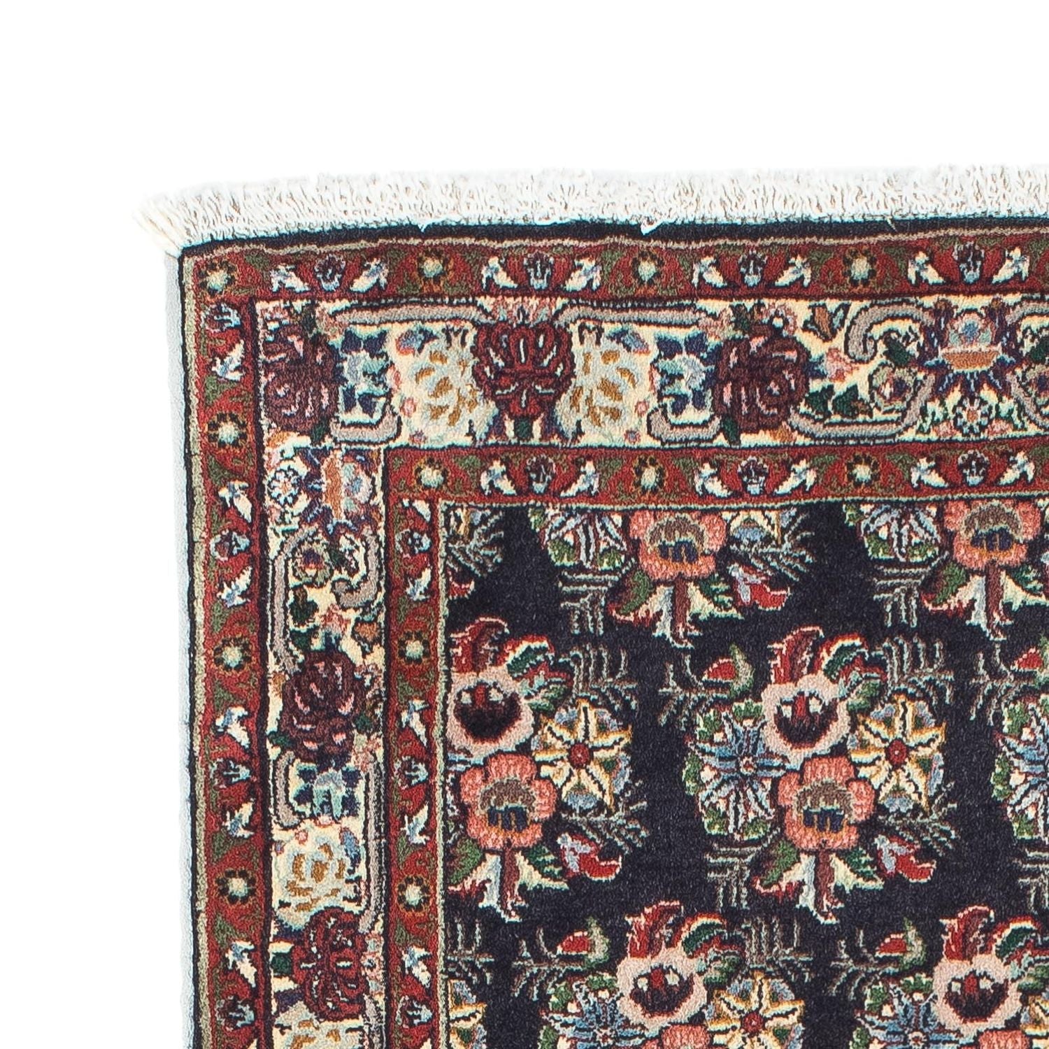 Tapis de couloir Tapis persan - Bidjar - 198 x 70 cm - gris