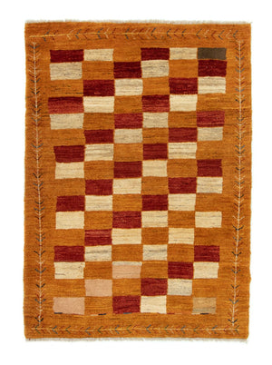 Tapis Gabbeh - Persan - 146 x 103 cm - multicolore