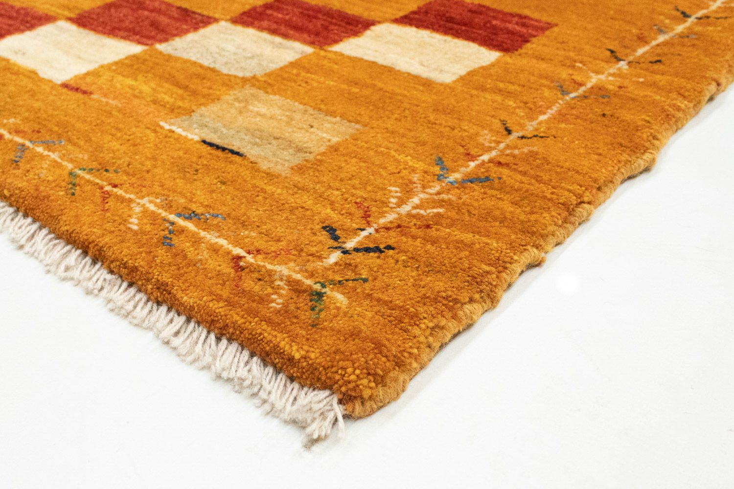 Tapis Gabbeh - Persan - 146 x 103 cm - multicolore
