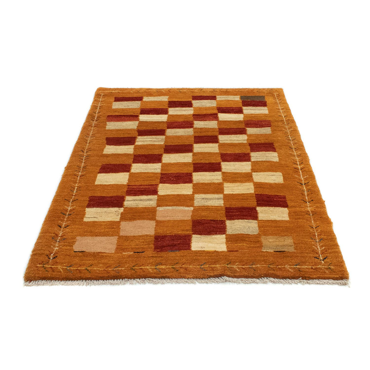 Tapis Gabbeh - Persan - 146 x 103 cm - multicolore