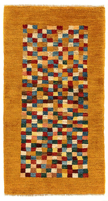 Tapis Gabbeh - Persan - 137 x 73 cm - marron