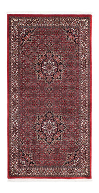 Tapis de couloir Tapis persan - Bidjar - 203 x 100 cm - rouge