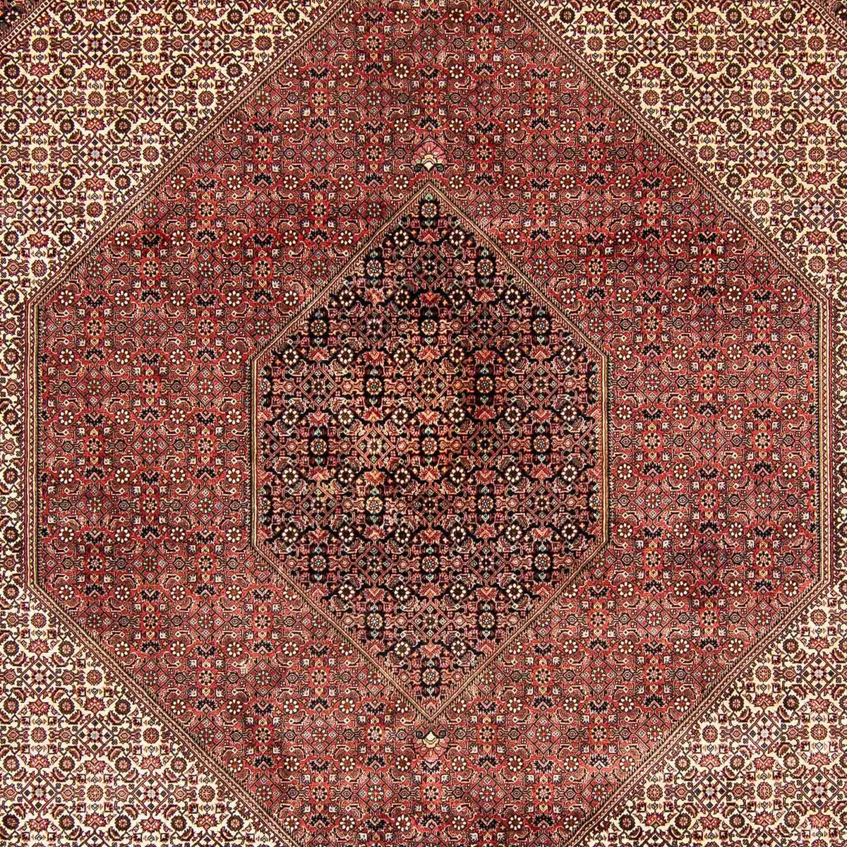 Tapis persan - Bidjar - 388 x 302 cm - marron