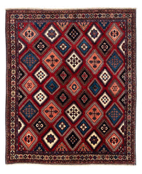 Tapis persan - Nomadic - 290 x 252 cm - rouge foncé