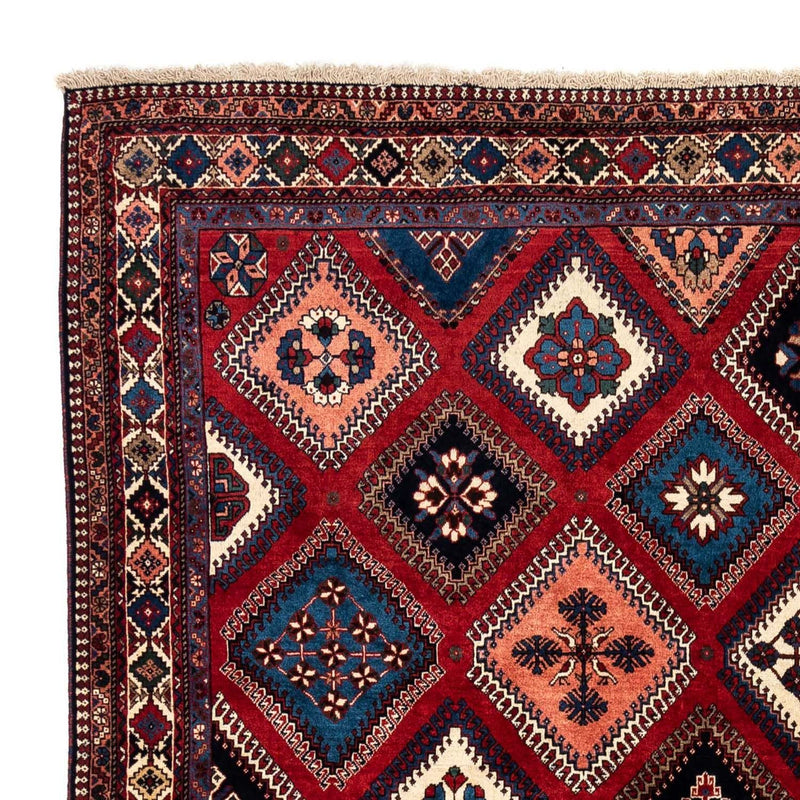Tapis persan - Nomadic - 290 x 252 cm - rouge foncé