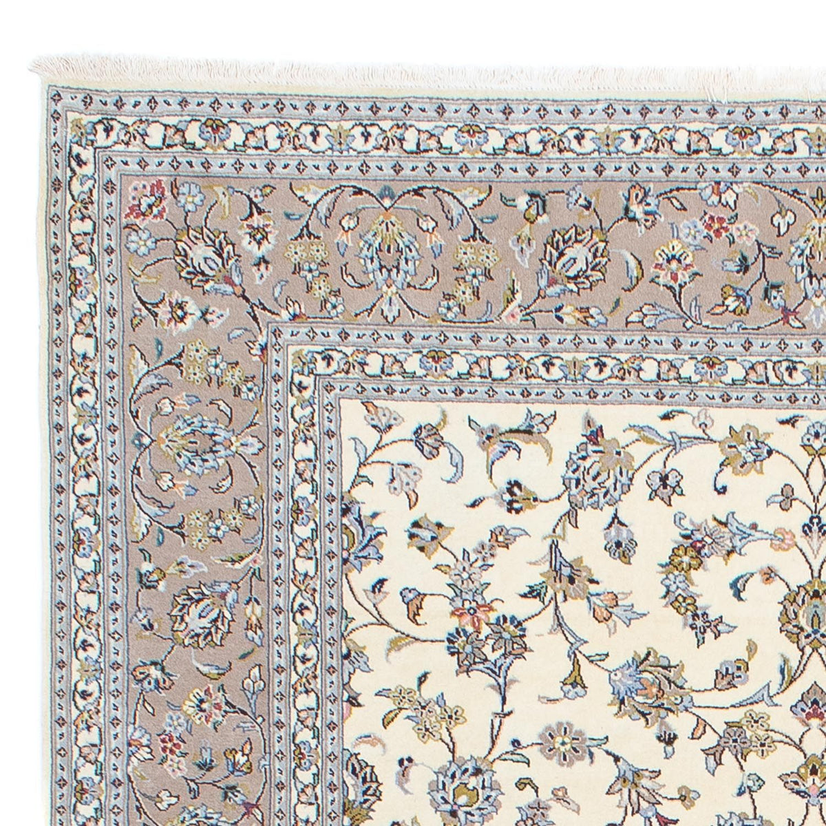 Tapis persan - Keshan - 295 x 200 cm - beige