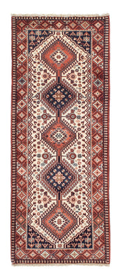 Tapis de couloir Tapis persan - Nomadic - 200 x 80 cm - beige