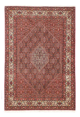 Tapis persan - Bidjar - 246 x 171 cm - rouge clair