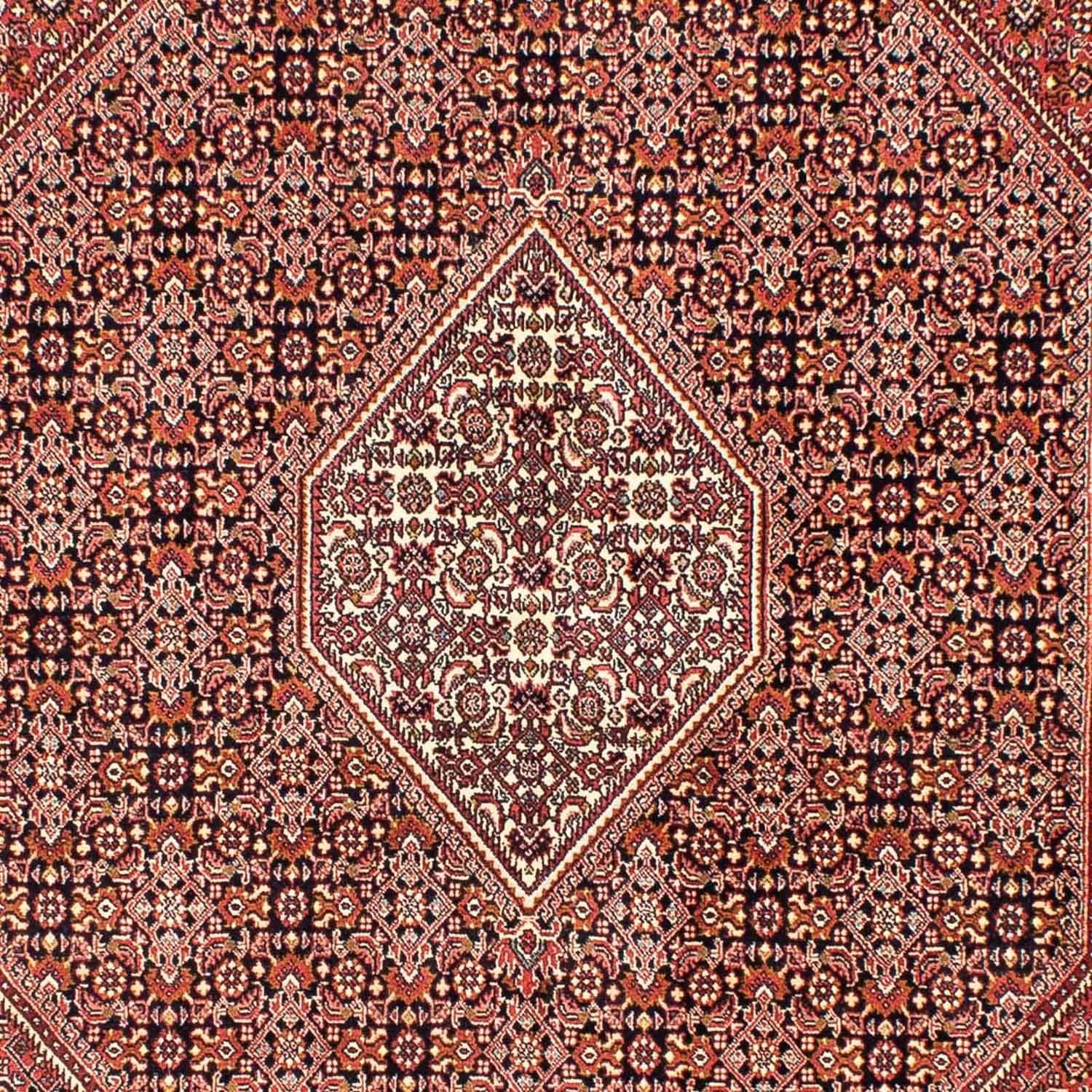 Tapis persan - Bidjar - 246 x 171 cm - rouge clair