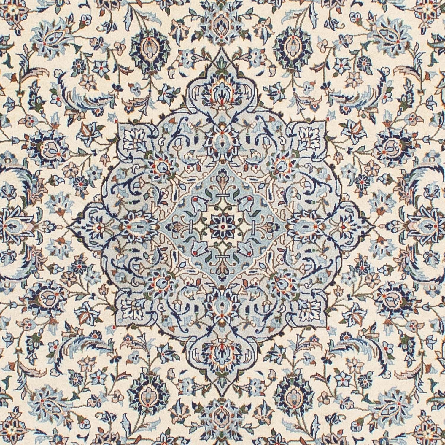 Tapis persan - Keshan - 294 x 198 cm - beige