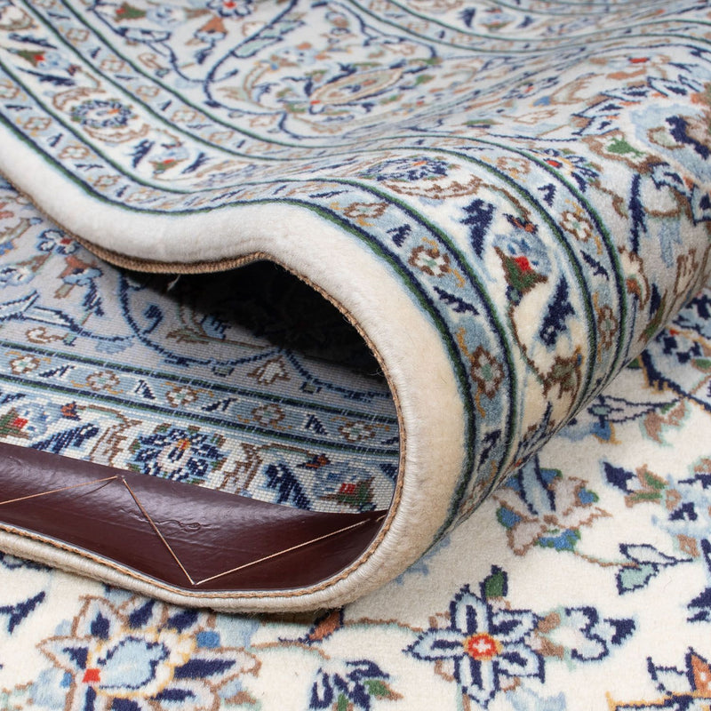 Tapis persan - Keshan - 294 x 198 cm - beige