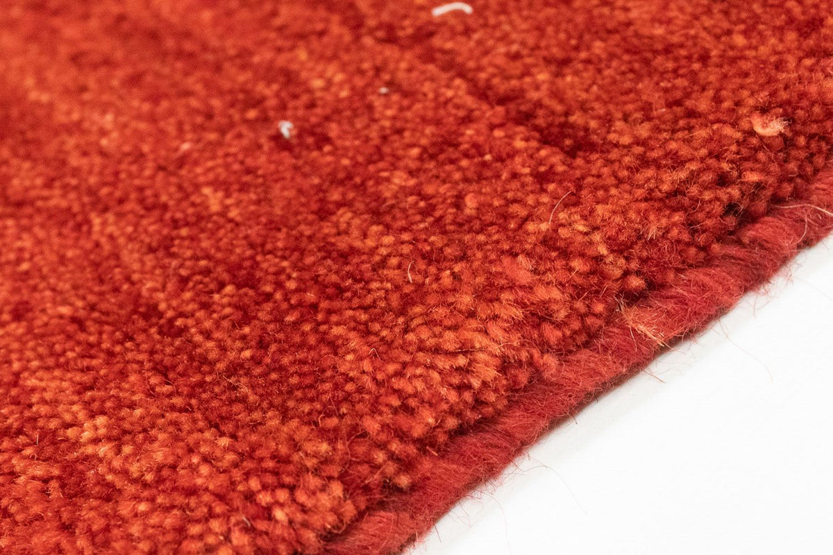 Tapis Gabbeh - Persan - 123 x 92 cm - rouge