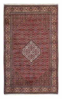 Tapis persan - Bidjar - 228 x 138 cm - rouge
