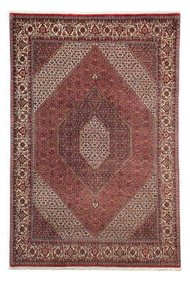 Tapis persan - Bidjar - 294 x 204 cm - rouge clair