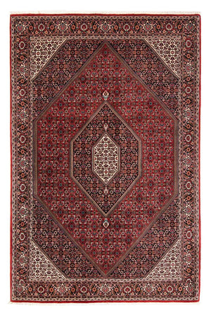 Tapis persan - Bidjar - 258 x 169 cm - rouge foncé