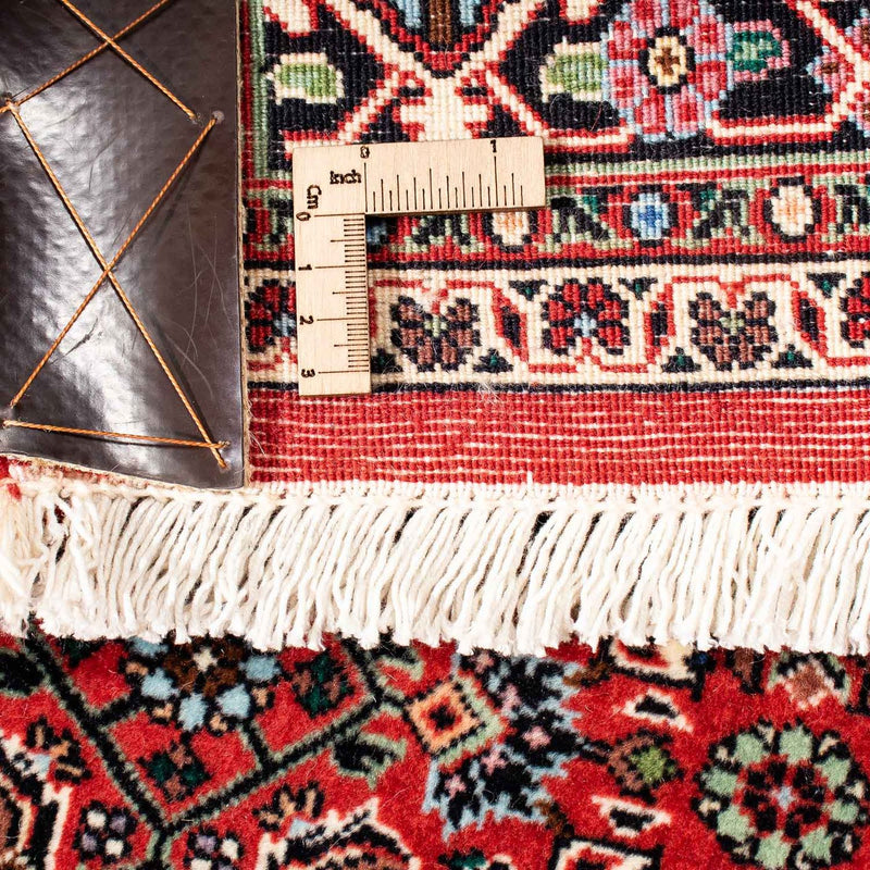 Tapis persan - Bidjar - 258 x 169 cm - rouge foncé