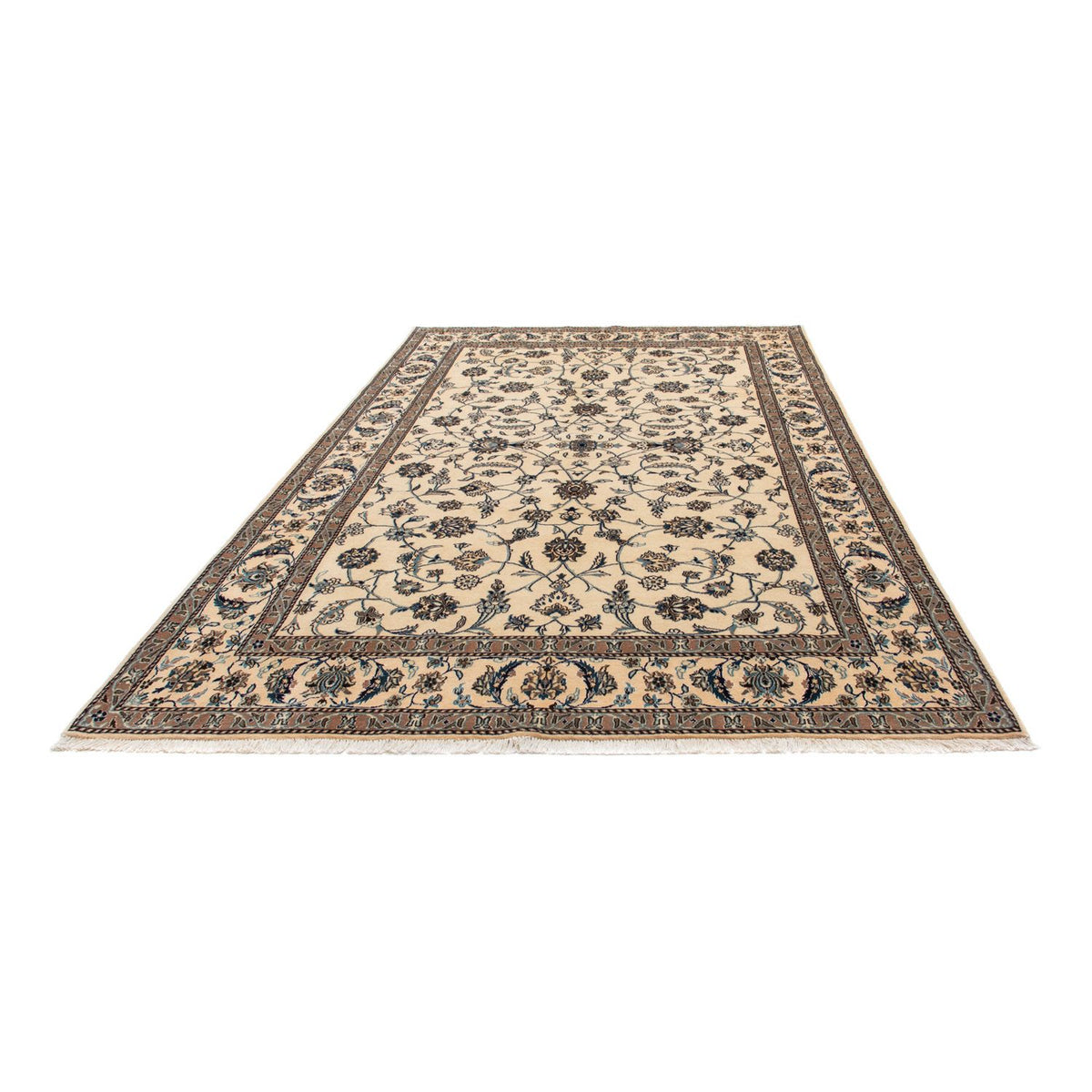 Tapis persan - Nain - Royal - 295 x 200 cm - beige