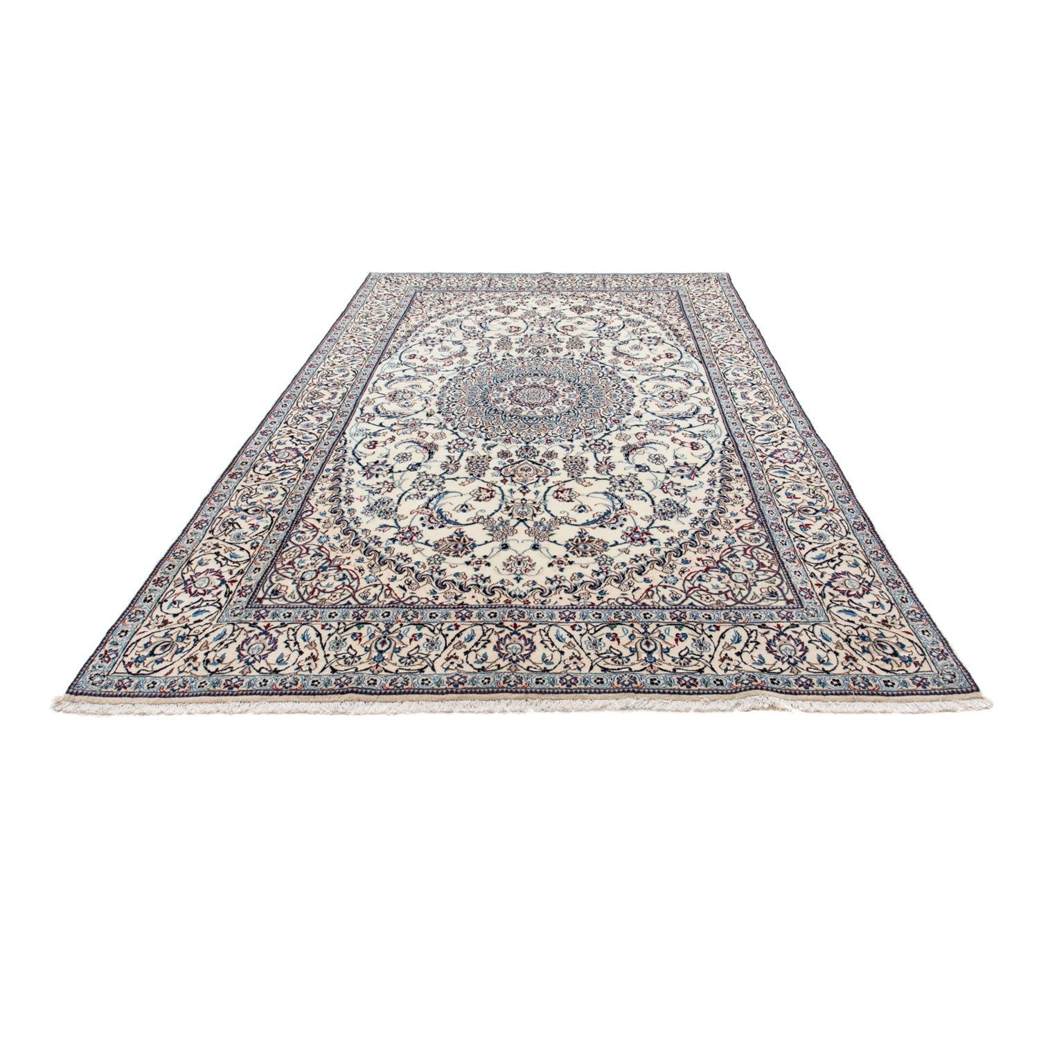 Tapis persan - Nain - Royal - 305 x 195 cm - beige