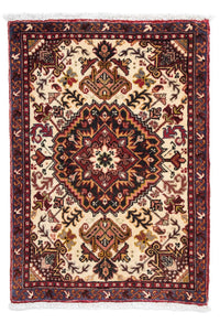 Tapis persan - Nomadic - 95 x 68 cm - beige