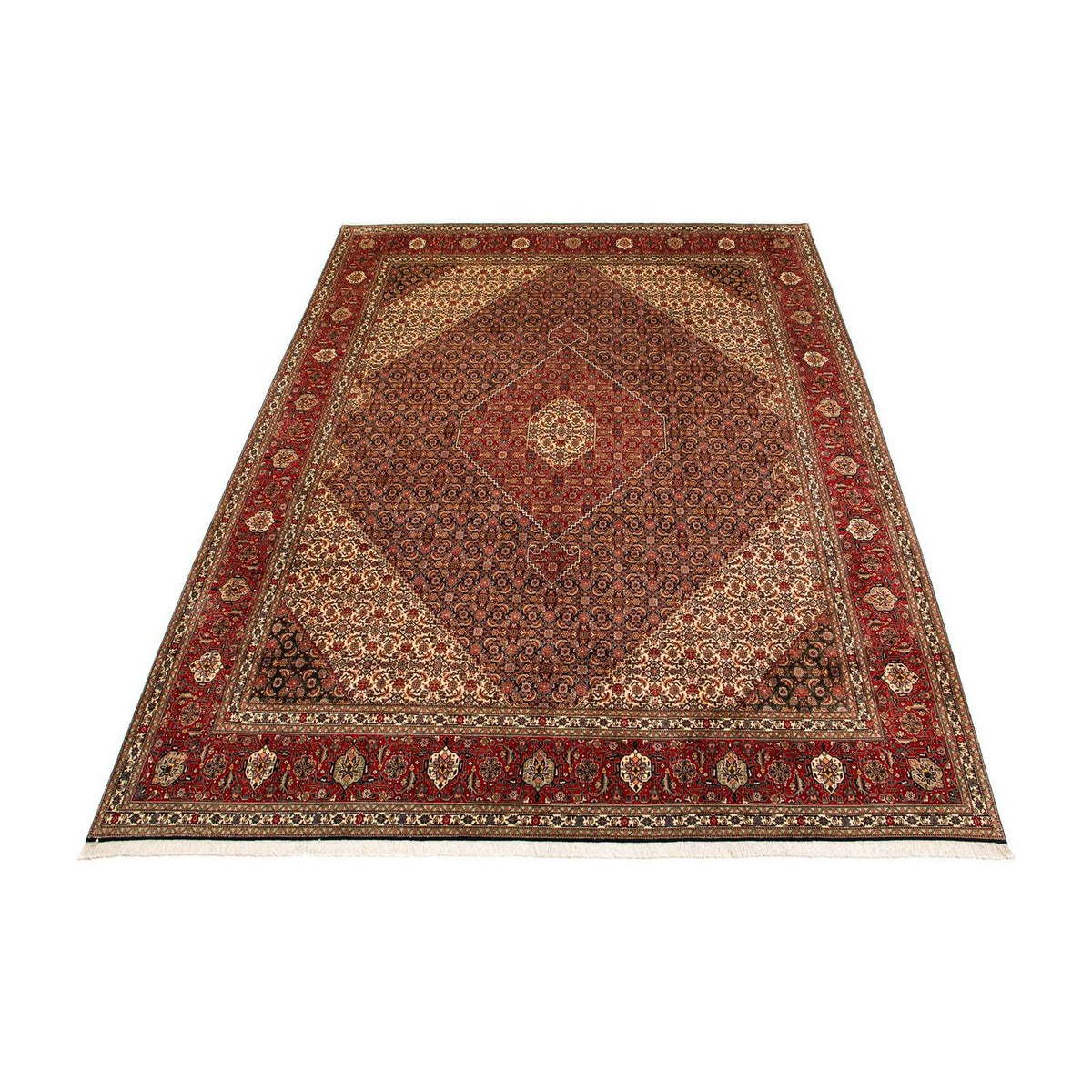Tapis persan - Tabriz - 395 x 300 cm - marron