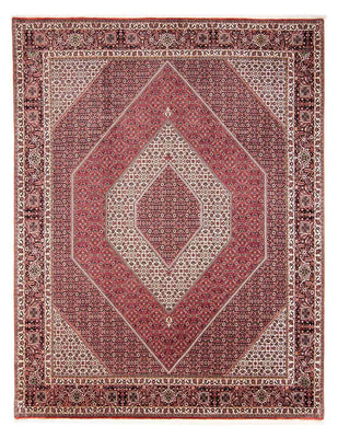 Tapis persan - Bidjar - 312 x 248 cm - rouge clair