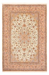 Tapis persan - Isfahan - Premium - 291 x 200 cm - marron clair