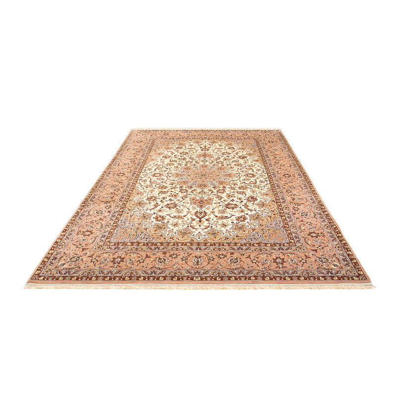 Tapis persan - Isfahan - Premium - 291 x 200 cm - marron clair