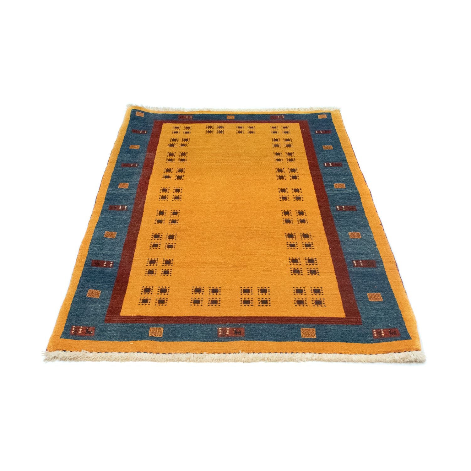 Tapis de couloir Tapis Gabbeh - Loribaft Persan - 194 x 103 cm - or